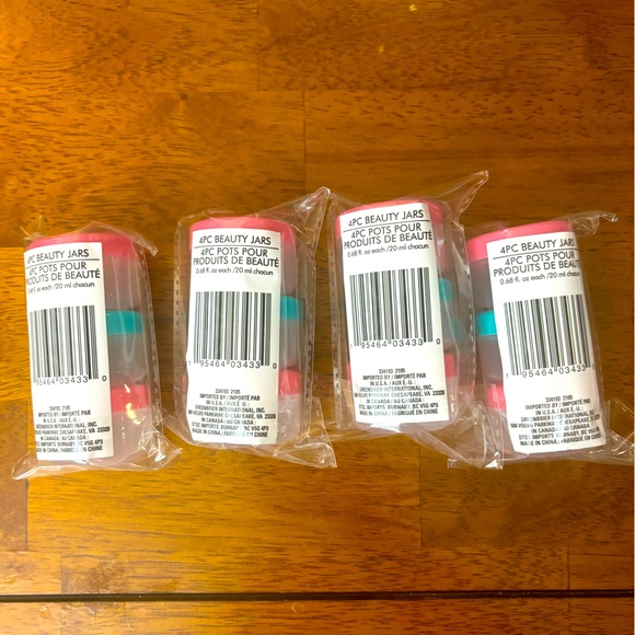 Bundle of Four (4 PC) BEAUTY JARS - Picture 2 of 4
